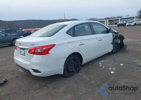 2017 Nissan Sentra Sv z USA, uszkodzony, nr VIN 3N1AB7AP7HY408552